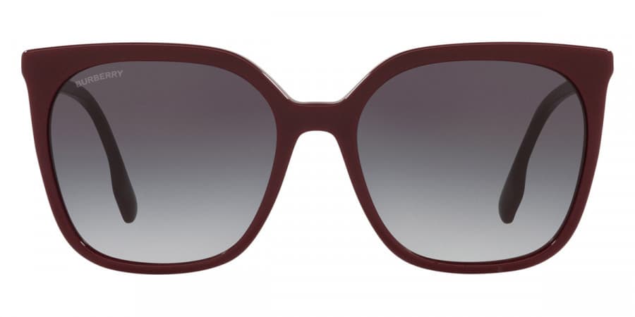 Burberry BE4347 34038G Sunglasses Burgundy Red 56mm Women