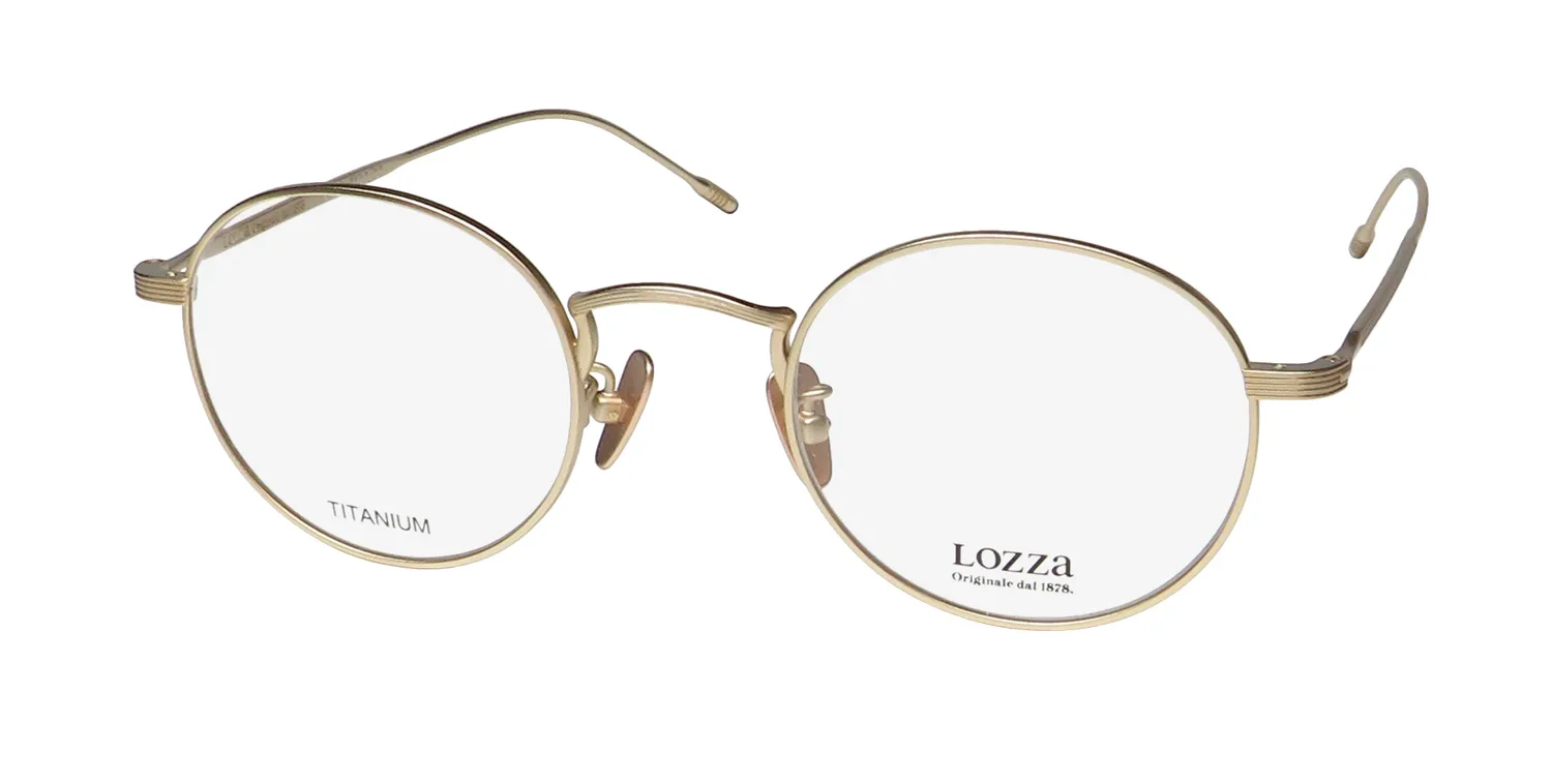 Lozza Vl2298 0384 Eyeglasses Gold 48mm