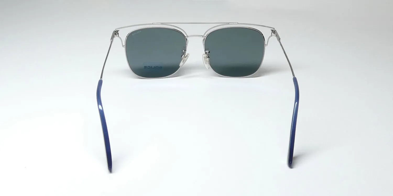Police Spl575 579b Sunglasses Silver 54mm 5