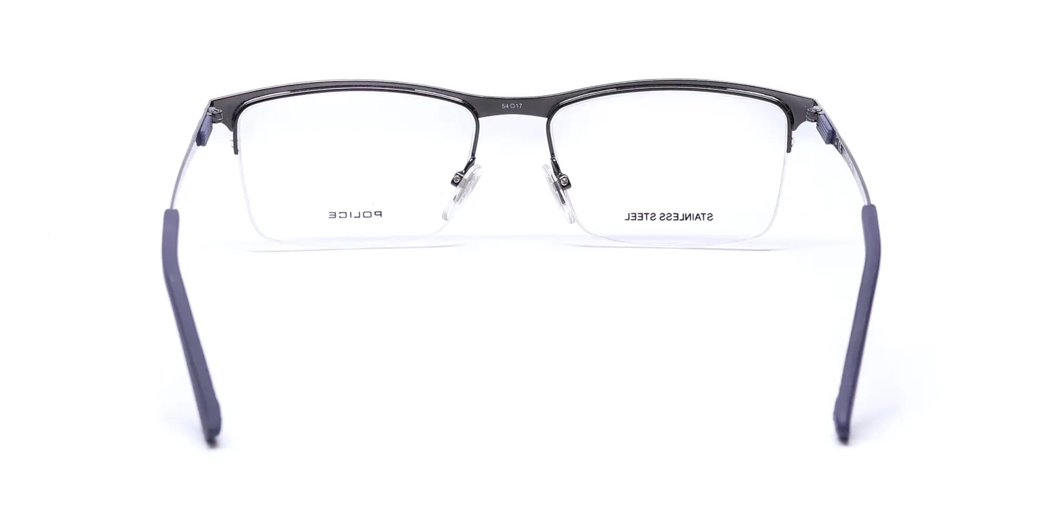 Police Vpl564n Crossover 3 0568 Eyeglasses Blue 54mm 5
