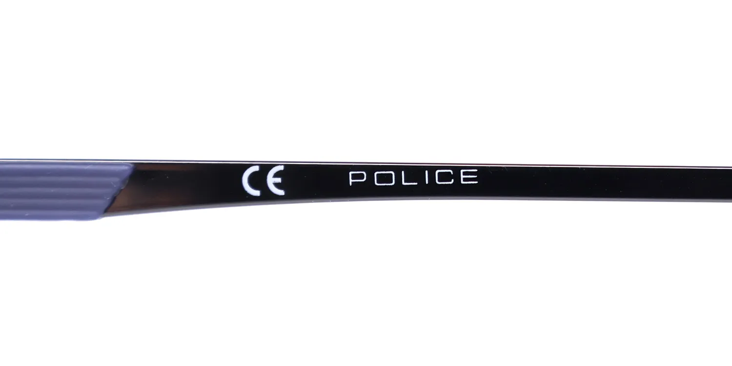 Police Vpl564n Crossover 3 0568 Eyeglasses Blue 54mm 7