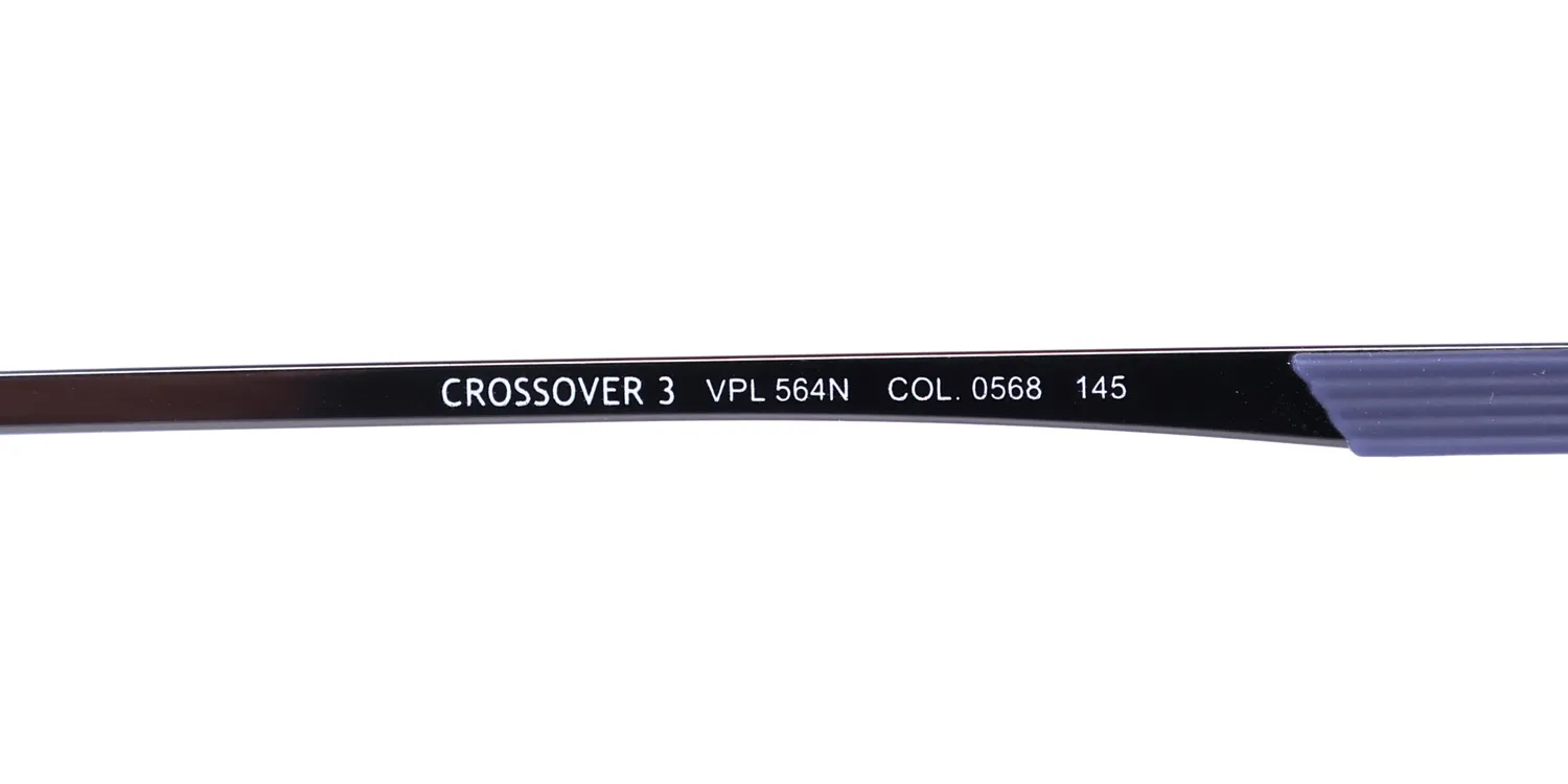 Police Vpl564n Crossover 3 0568 Eyeglasses Blue 54mm 8