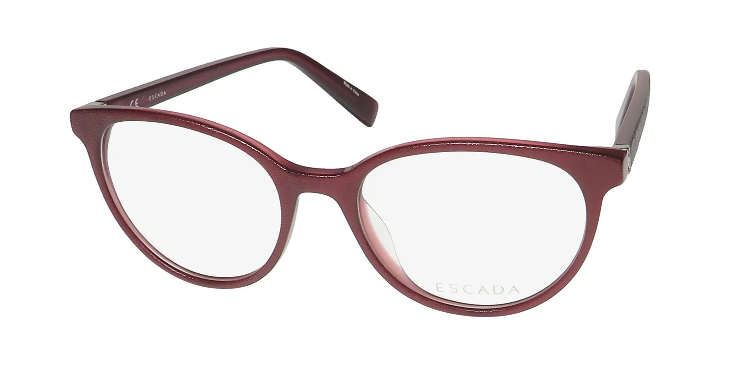 Escada Vesa03 07m2 Eyeglasses Dark Bordeaux 51mm