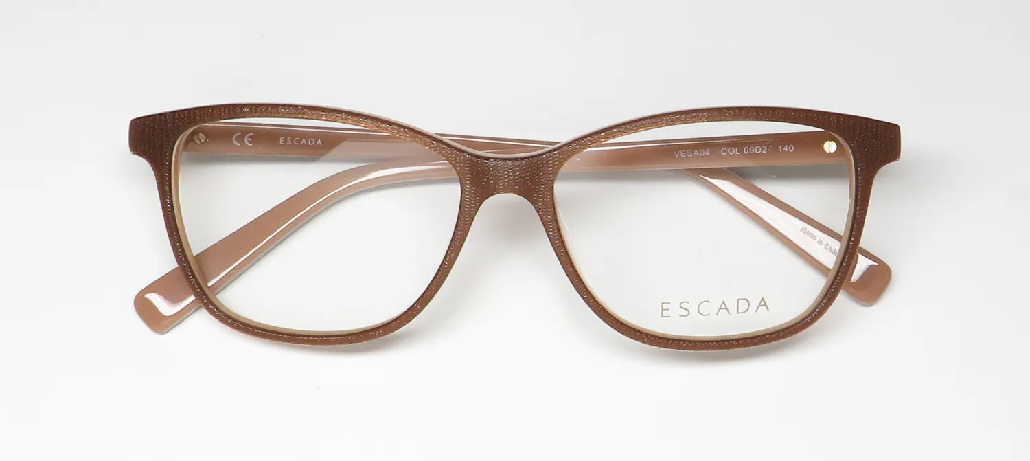 Escada Vesa04 09d2 Eyeglasses Brown 53mm 2