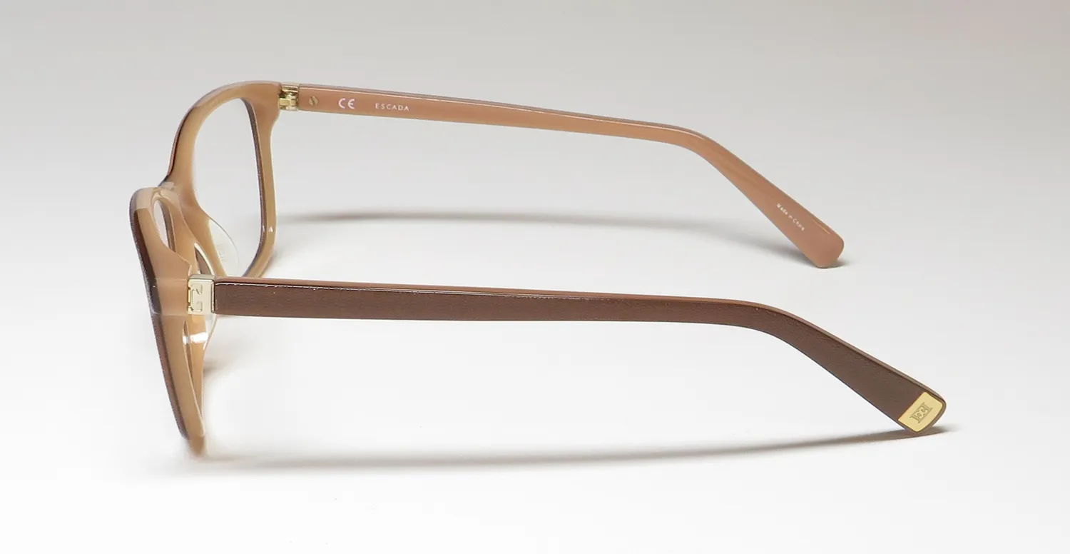 Escada Vesa04 09d2 Eyeglasses Brown 53mm 4