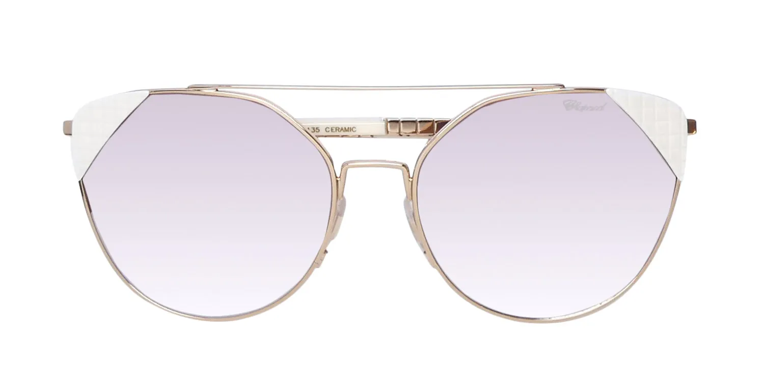 Chopard Schc40 300x Sunglasses Gold 57mm 2