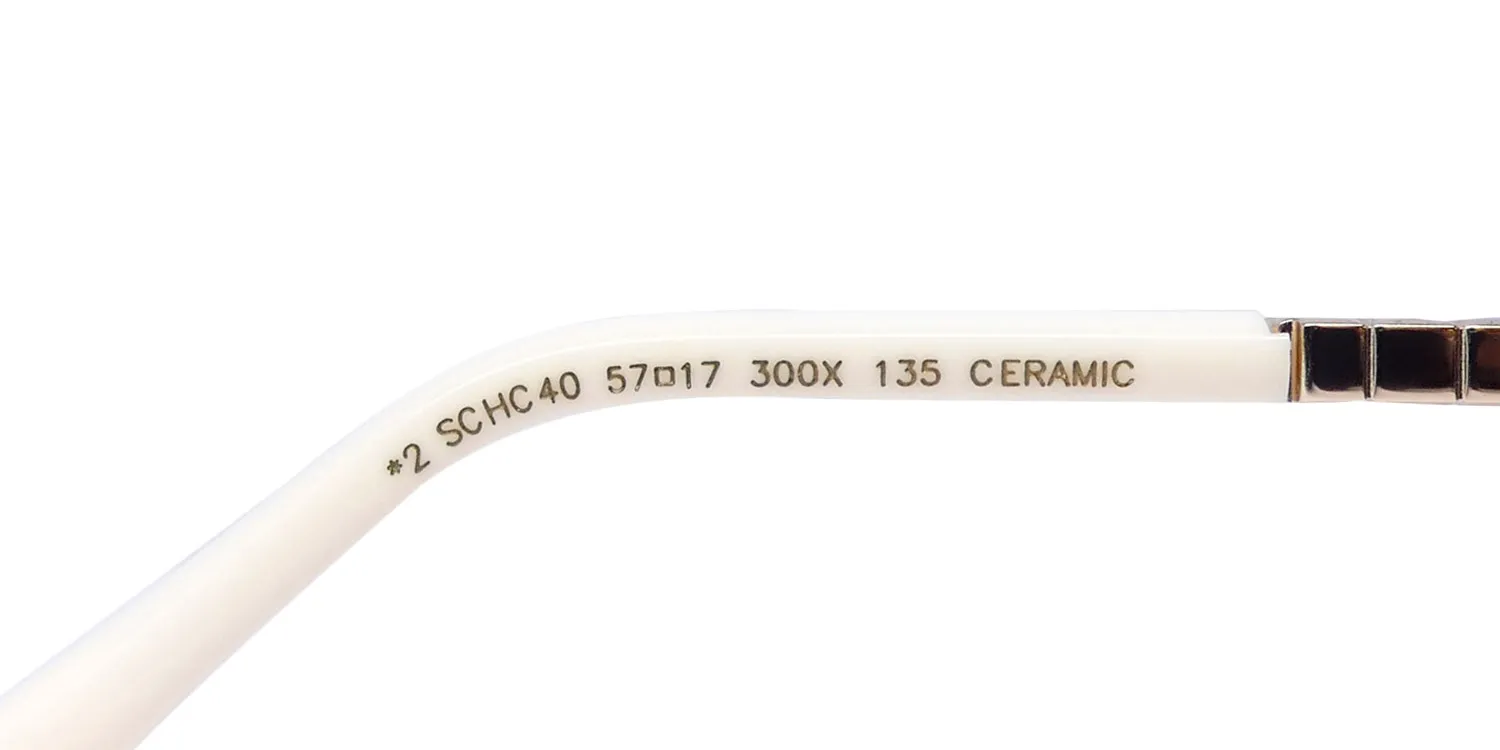 Chopard Schc40 300x Sunglasses Gold 57mm 8