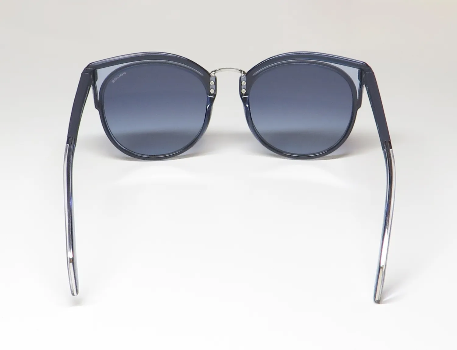 Police Spl642 0n05 Sunglasses Azure Dark Blue 52mm 5