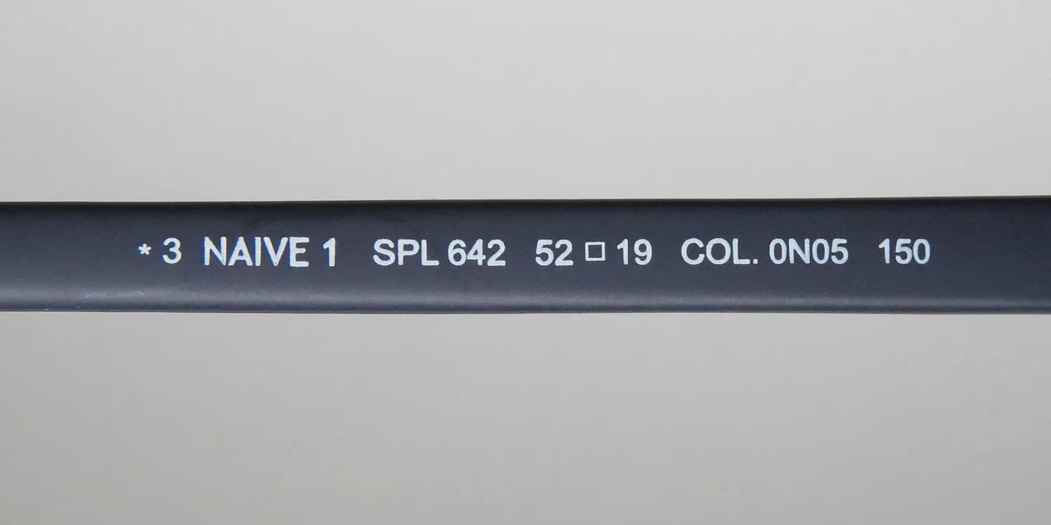 Police Spl642 0n05 Sunglasses Azure Dark Blue 52mm 8