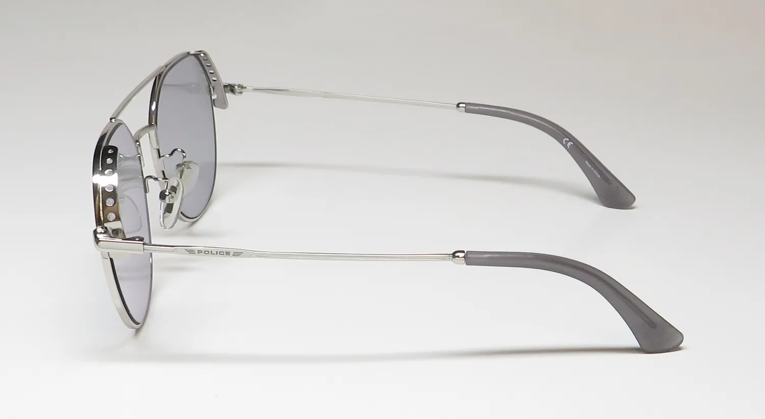 Police Spl636n 579x Sunglasses Silver 55mm 4