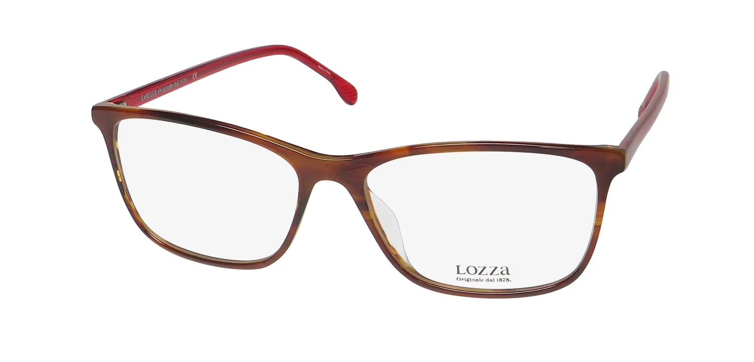 Lozza Vl4166 06xe Eyeglasses Tortoise 55mm