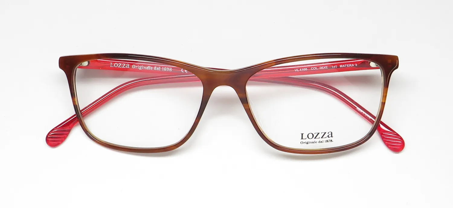 Lozza Vl4166 06xe Eyeglasses Tortoise 55mm 2