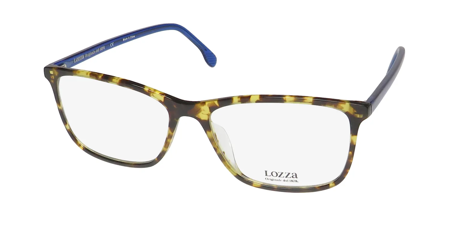 Lozza Vl4166 0741 Eyeglasses Tortoise 55mm