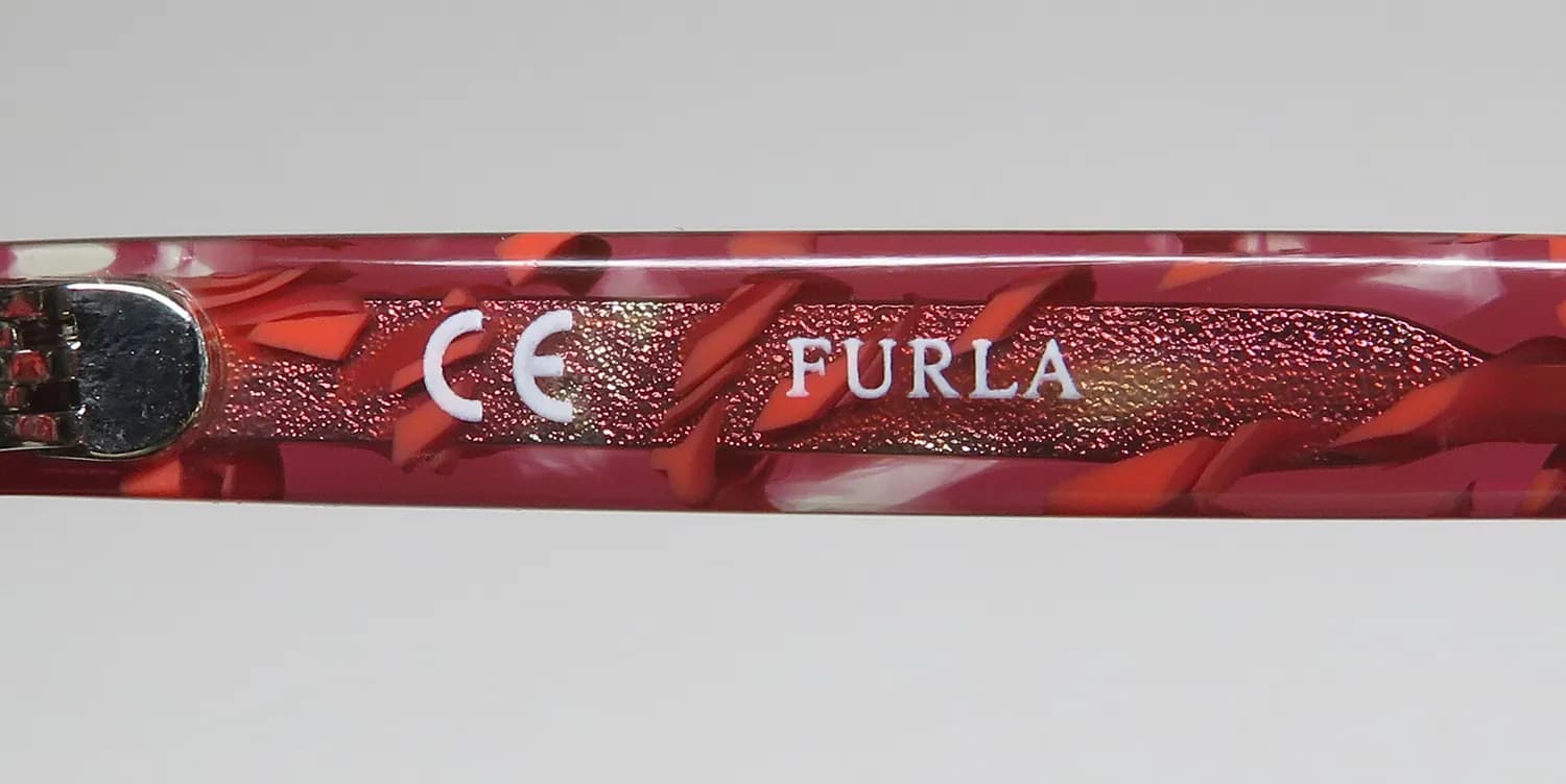 Furla Vfu198 0afd Eyeglasses Tranparent Raspberry 54mm 7