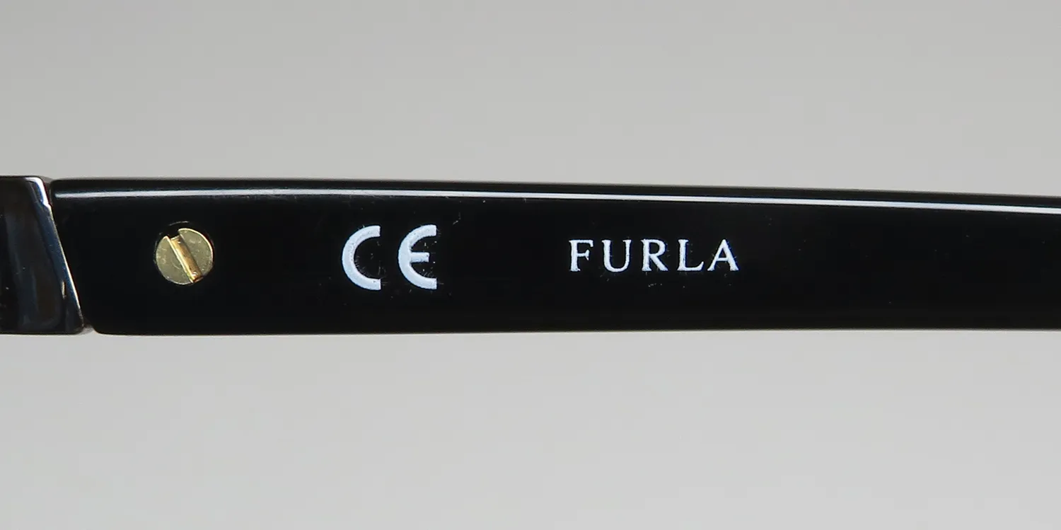 Furla Vfu189 0700 Eyeglasses Black 54mm 7
