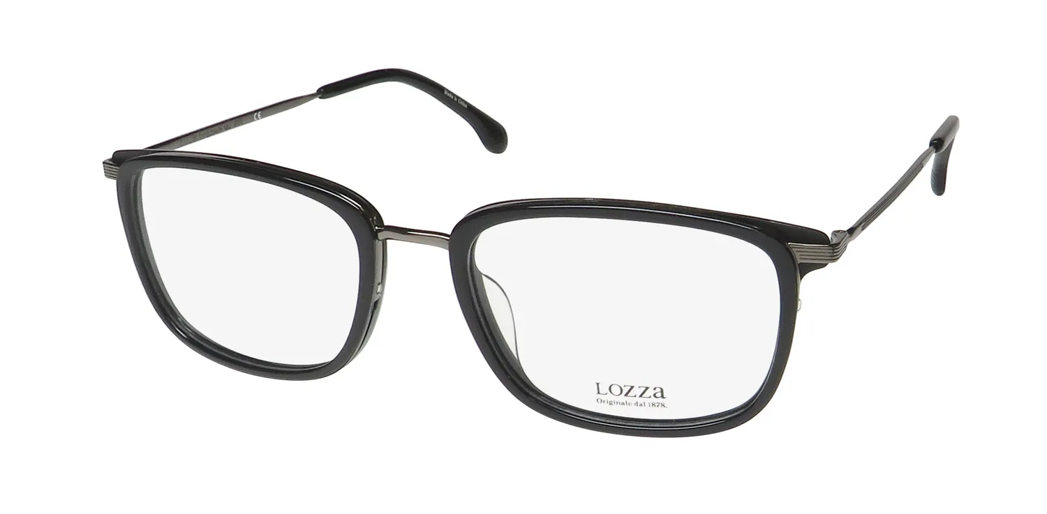 Lozza Vl2307 0568 Eyeglasses Black 54mm