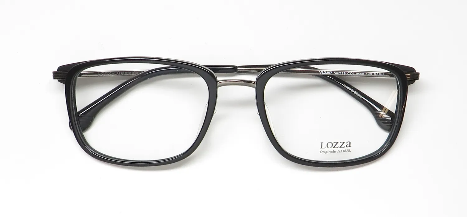 Lozza Vl2307 0568 Eyeglasses Black 54mm 2