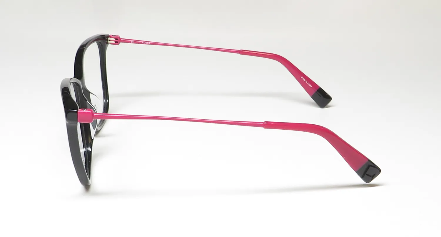 Furla Vfu200 0700 Eyeglasses Black 54mm 4