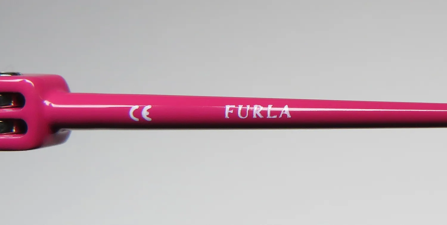 Furla Vfu200 0700 Eyeglasses Black 54mm 7