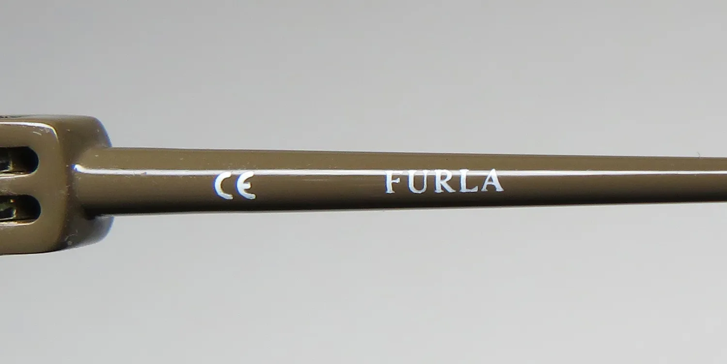 Furla Vfu201 01f5 Eyeglasses Purple 52mm 7