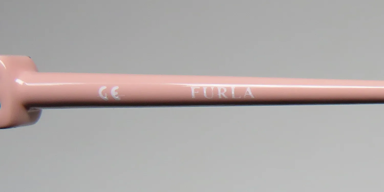 Furla Vfu201 700y Eyeglasses Black 52mm 7
