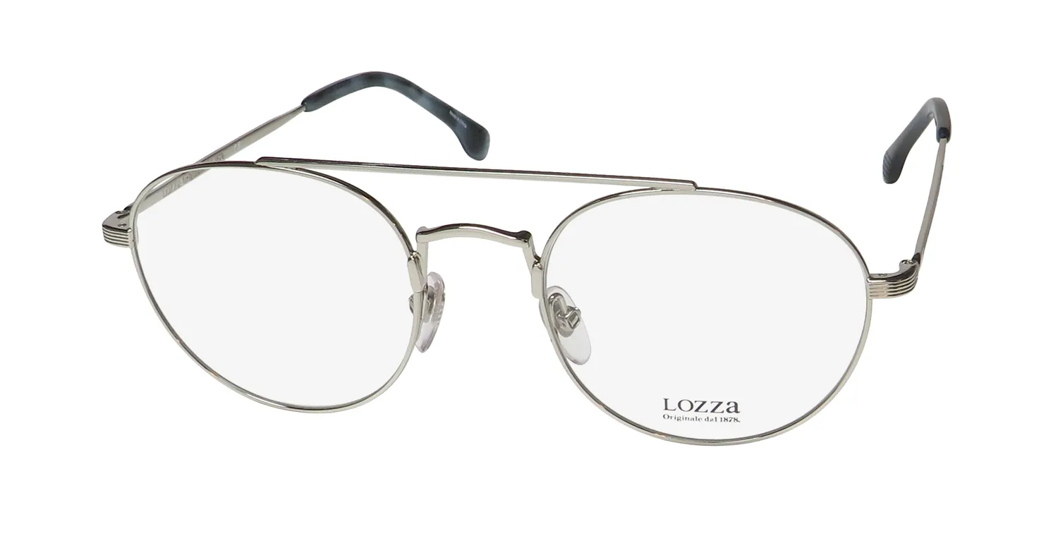 Lozza Vl2308 579y Eyeglasses Silver 50mm