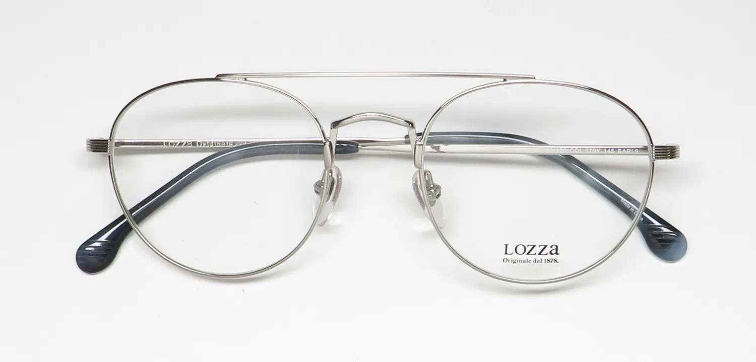 Lozza Vl2308 579y Eyeglasses Silver 50mm 2