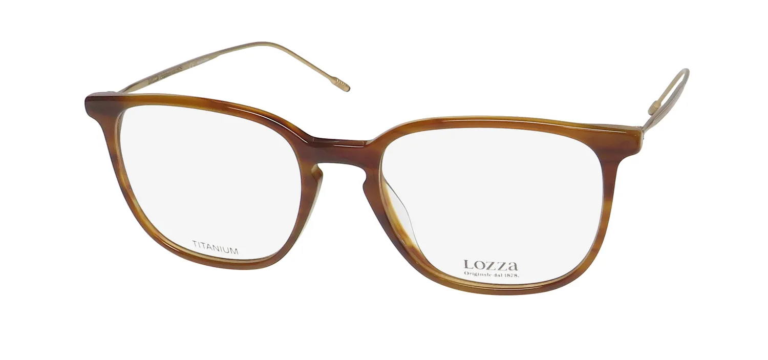 Lozza Vl4171 0889 Eyeglasses Tortoise 53mm