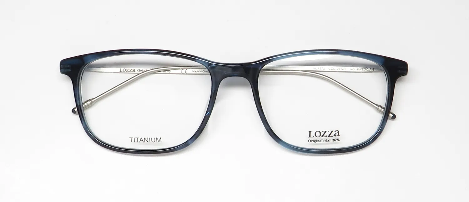 Lozza Vl4172 o6wr Eyeglasses Blue 55mm 2