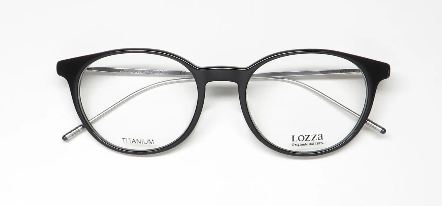 Lozza Vl4173 01en Eyeglasses Black 50mm 2