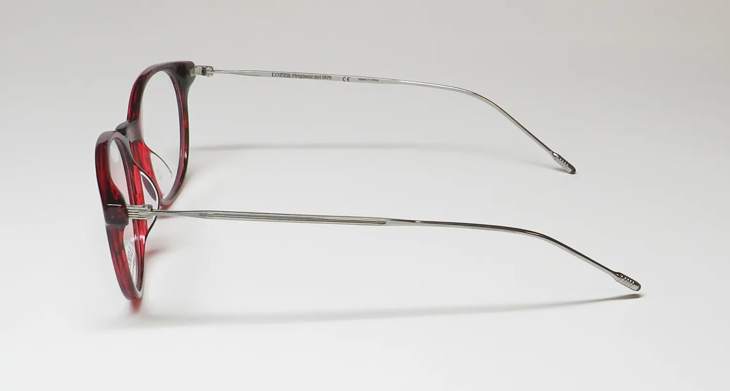 Lozza Vl4173 06bx Eyeglasses Burgundy 50mm 4