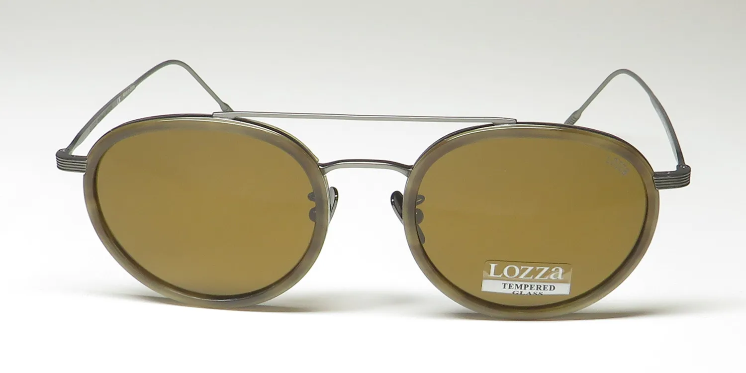 Lozza Sl2310 0627 Sunglasses Gunmetal 53mm 3