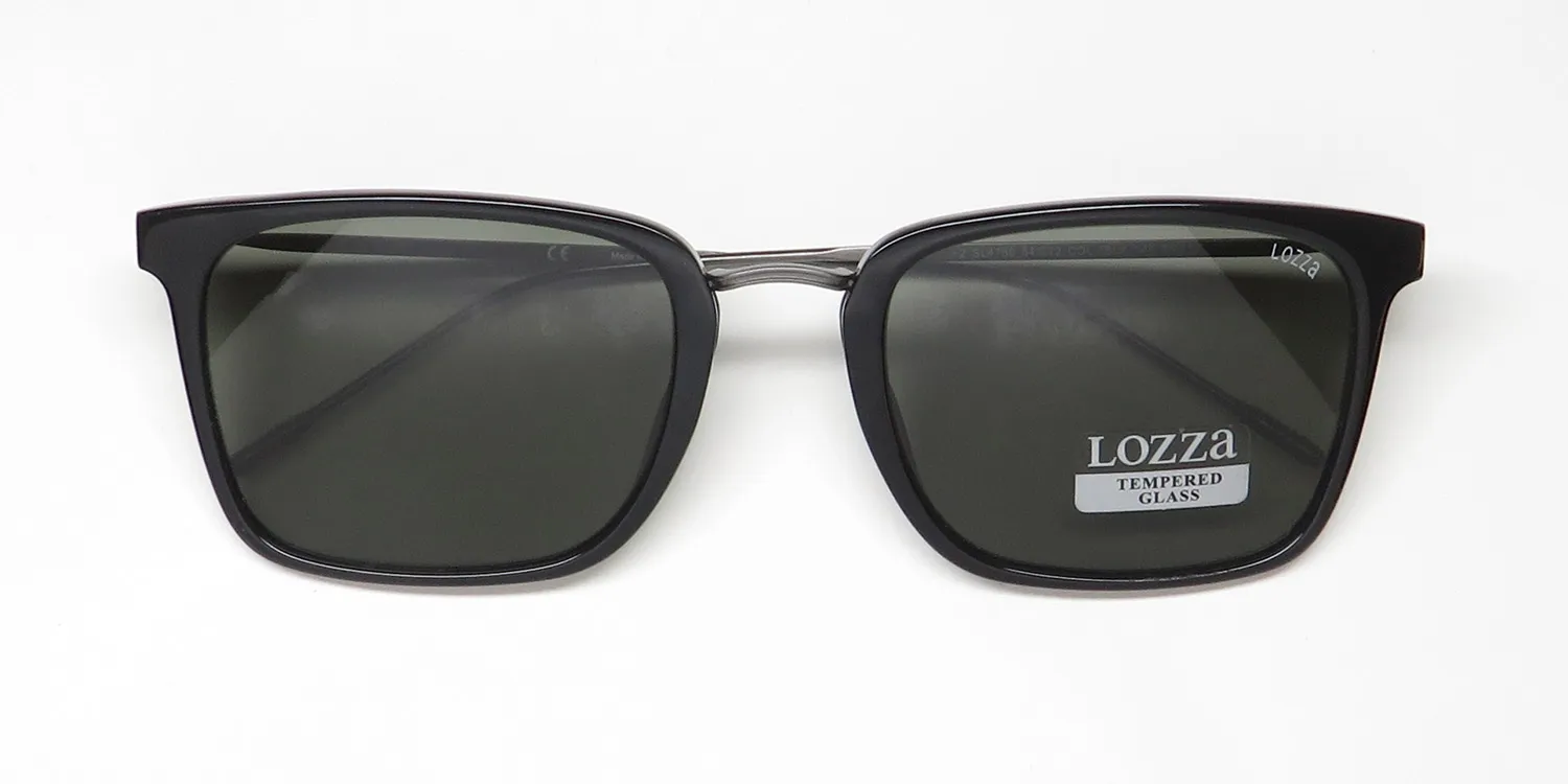 Lozza Sl4180 0blk Sunglasses Black 54mm 2