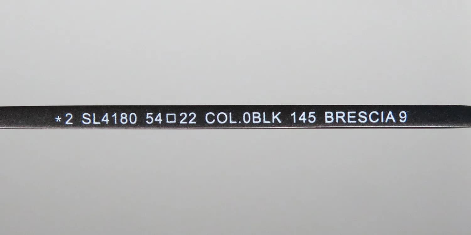 Lozza Sl4180 0blk Sunglasses Black 54mm 8