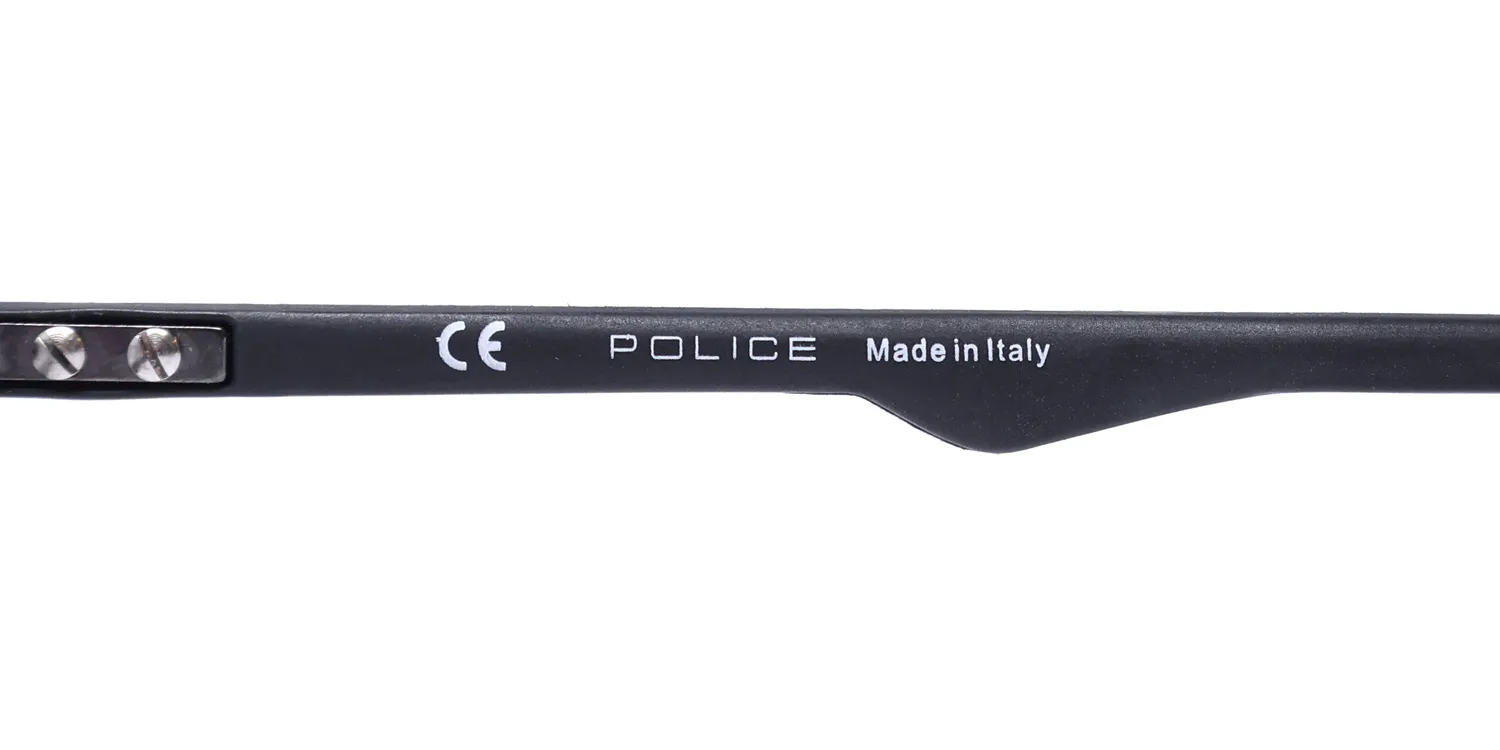 Police Vpl693 Carbonfly 2 0531 Eyeglasses Black 52mm 7