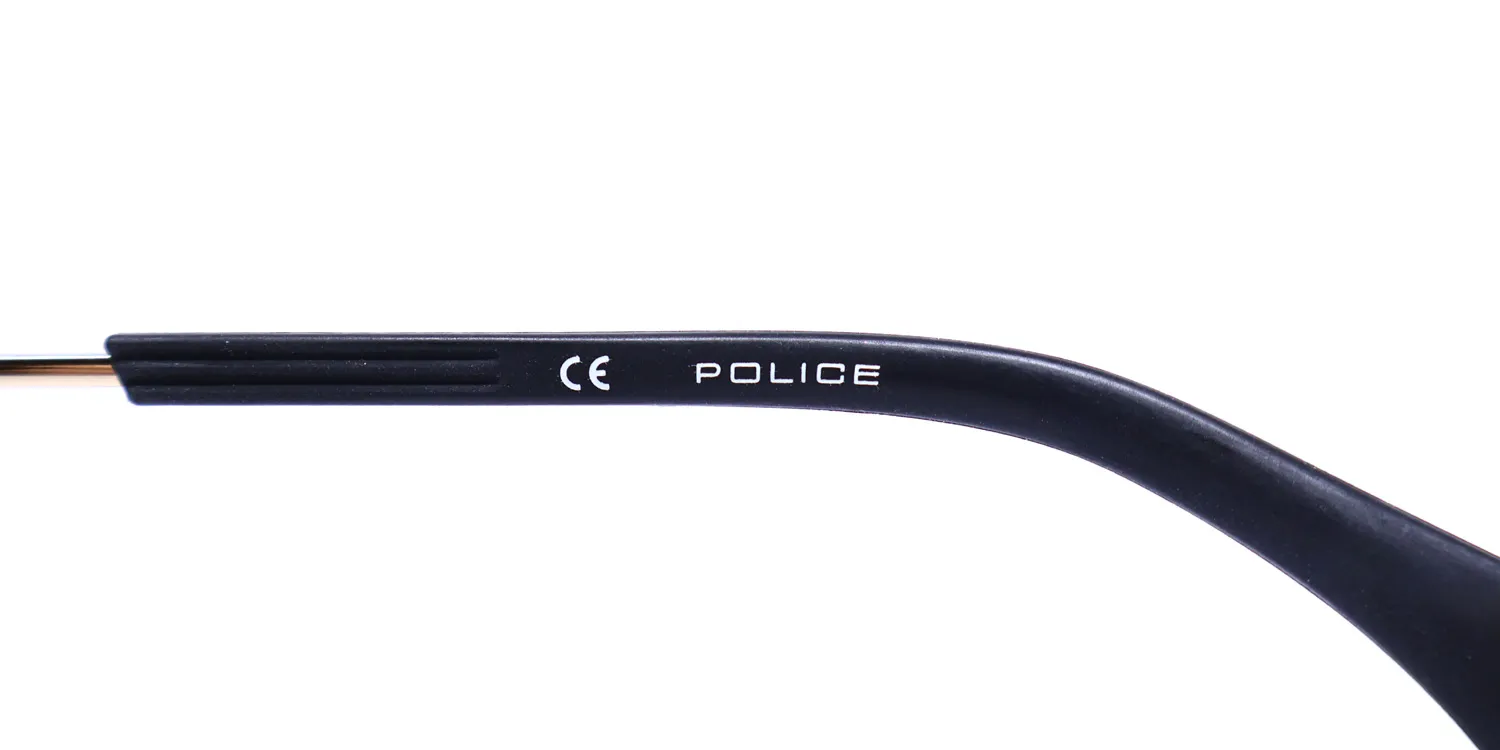Police Spl740 Sparkle 10 300g Sunglasses Shiny Rose Gold 62mm Unisex 7