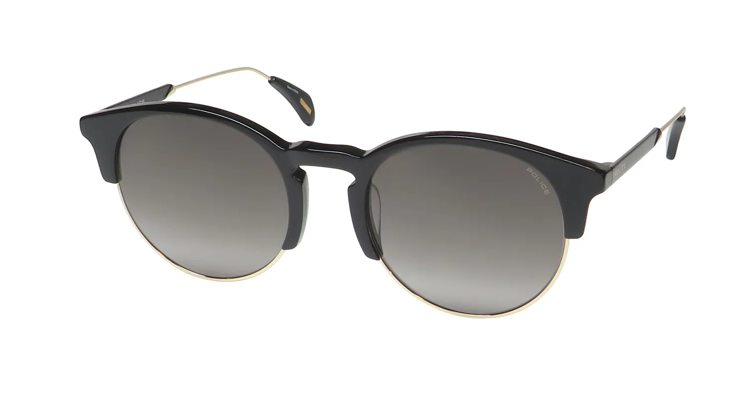 Police Spl738 0700 Sunglasses Black 51mm