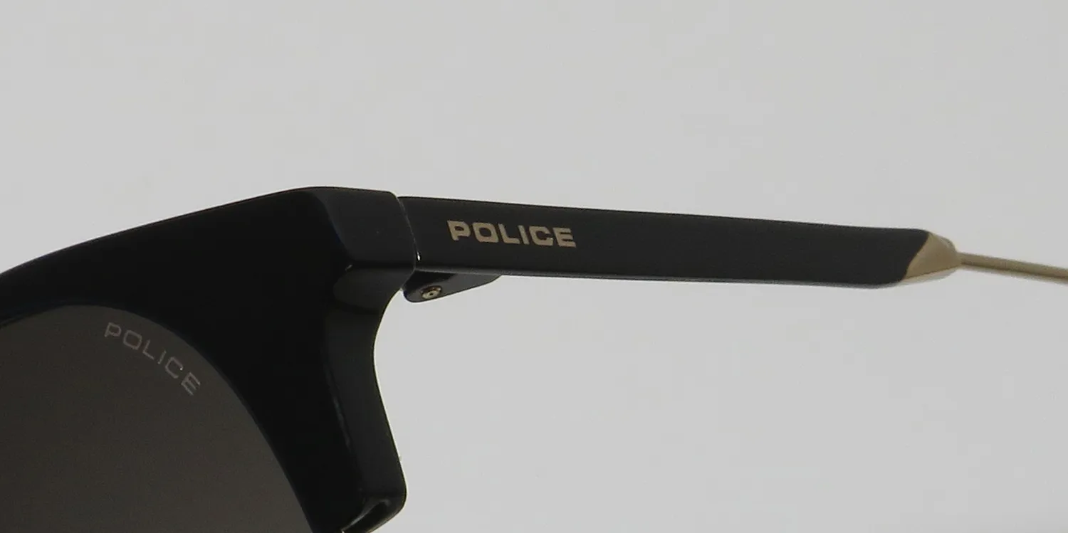 Police Spl738 0700 Sunglasses Black 51mm 6