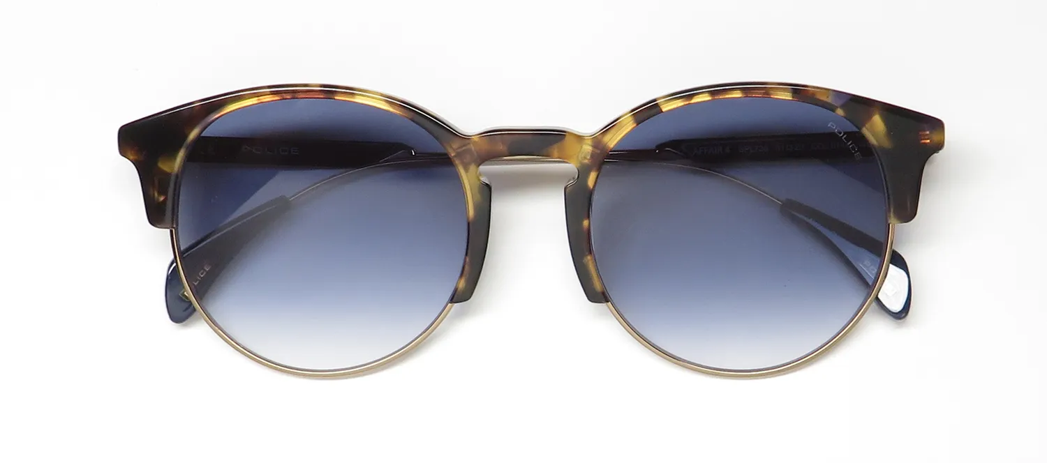 Police Spl738 0744 Sunglasses Tortoise 51mm 2