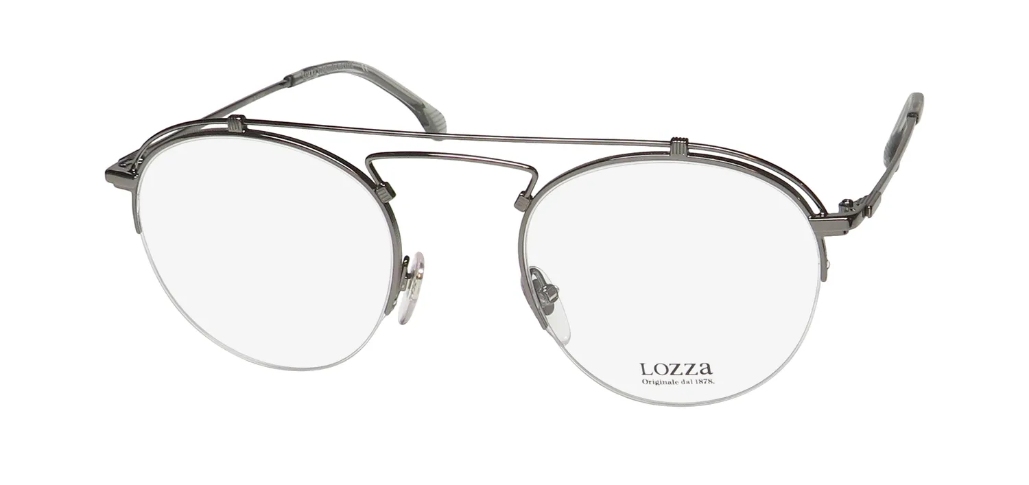 Lozza Vl2316 0568 Eyeglasses Gunmetal 49mm