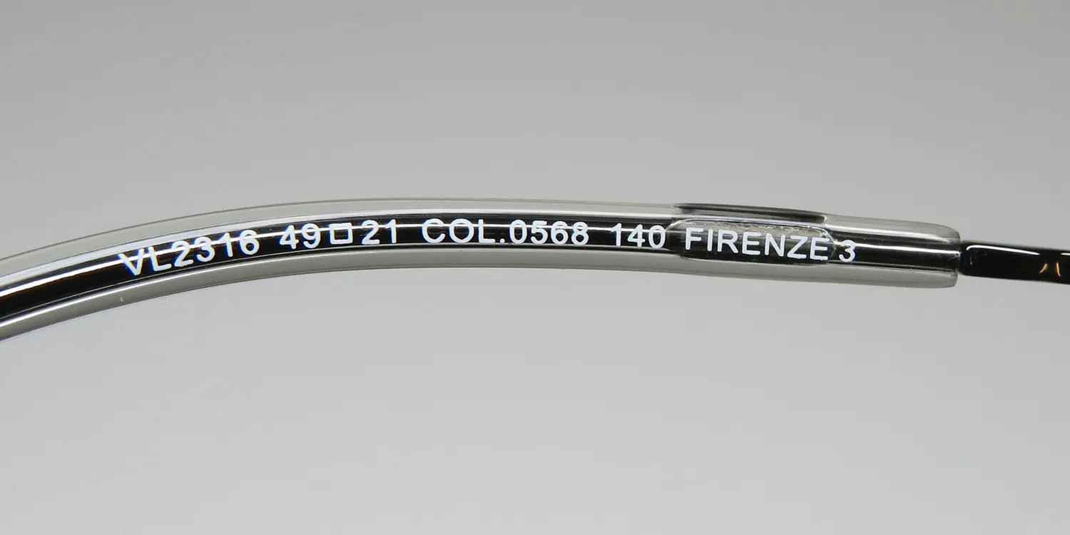 Lozza Vl2316 0568 Eyeglasses Gunmetal 49mm 8