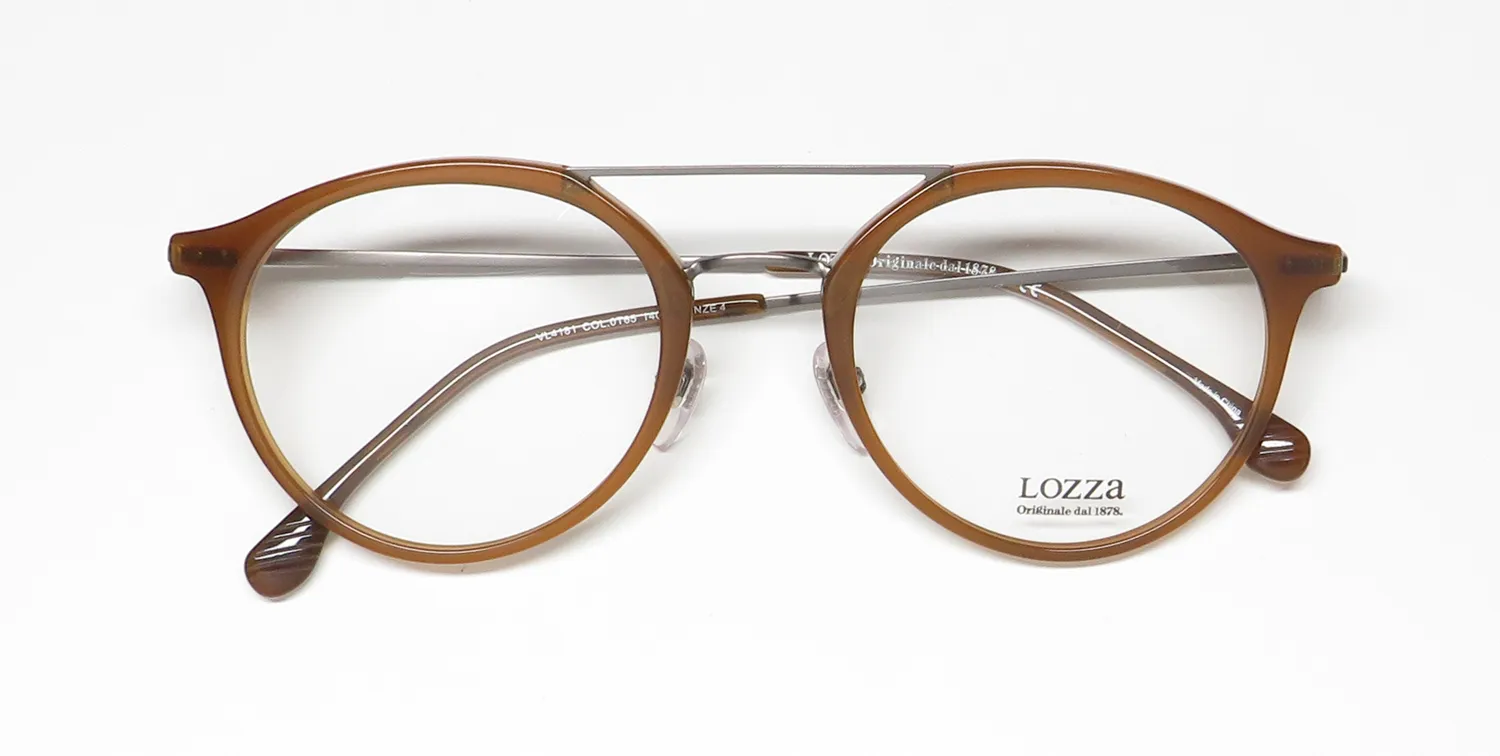 Lozza Vl4181 0t65 Eyeglasses Brown 50mm 2