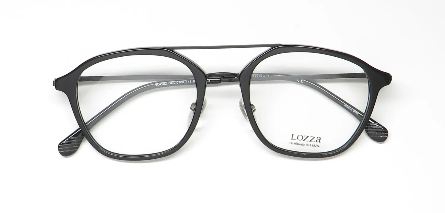 Lozza Vl4182 0700 Eyeglasses Black 50mm 2