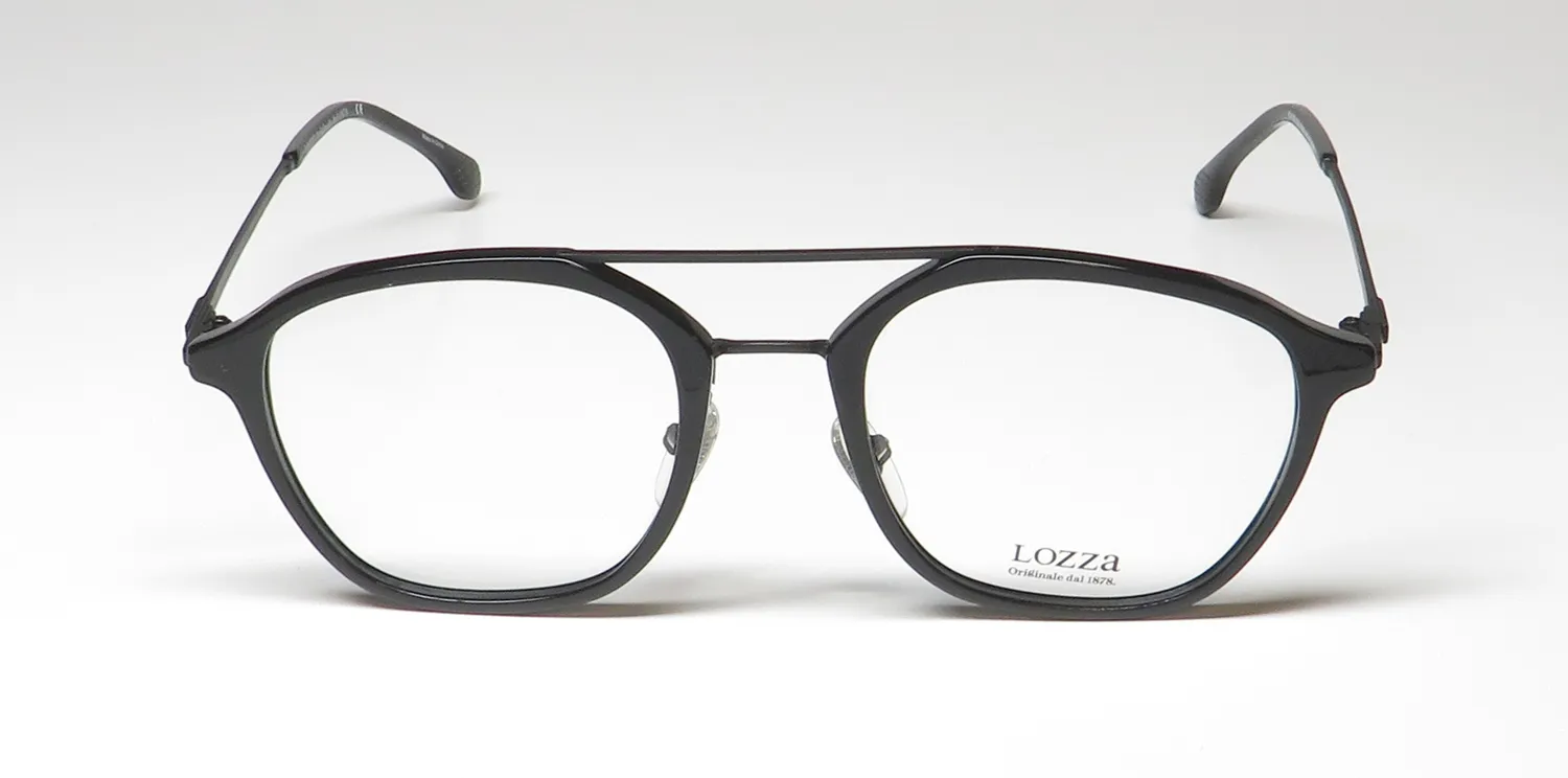 Lozza Vl4182 0700 Eyeglasses Black 50mm 3