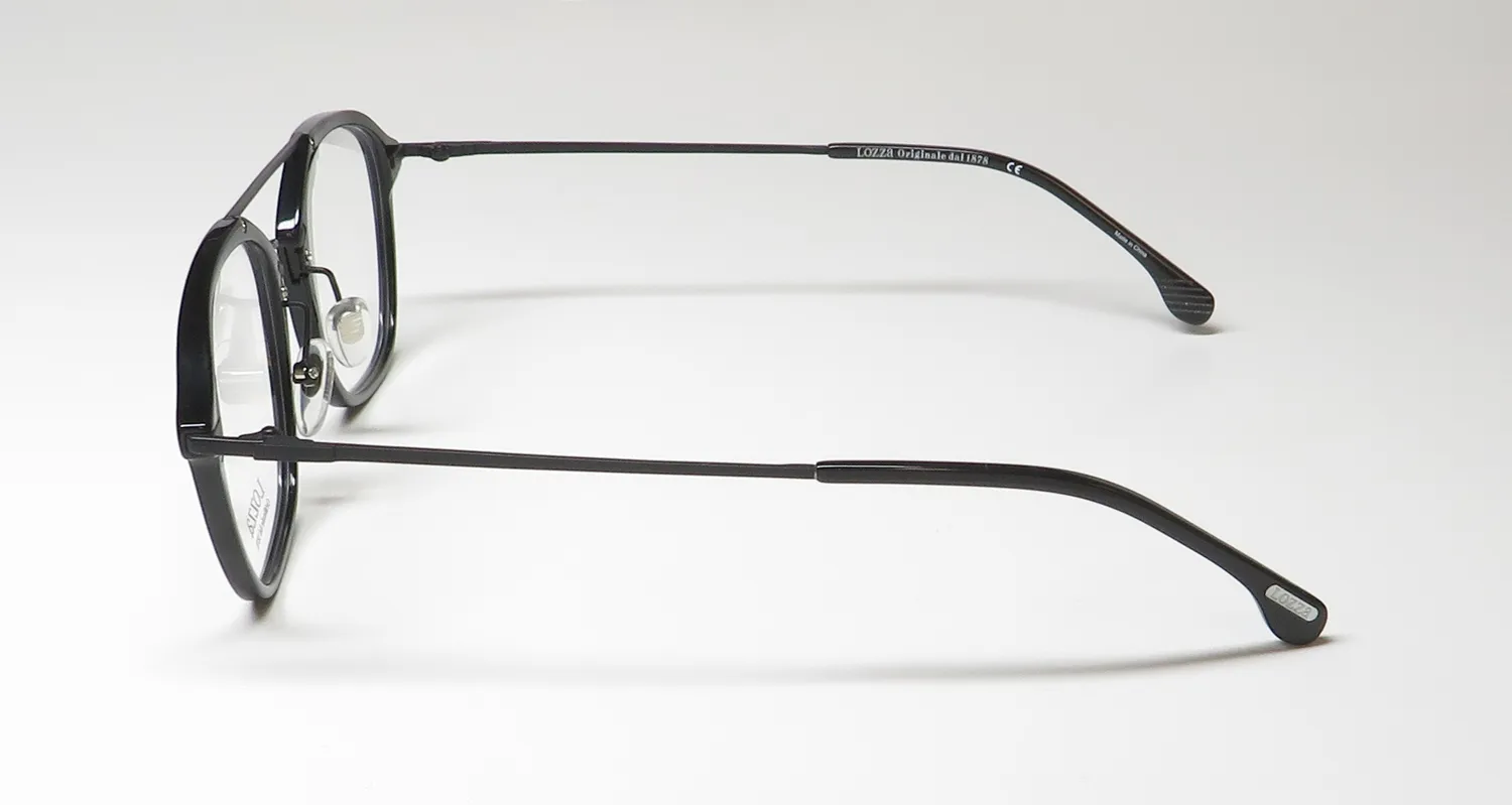 Lozza Vl4182 0700 Eyeglasses Black 50mm 4