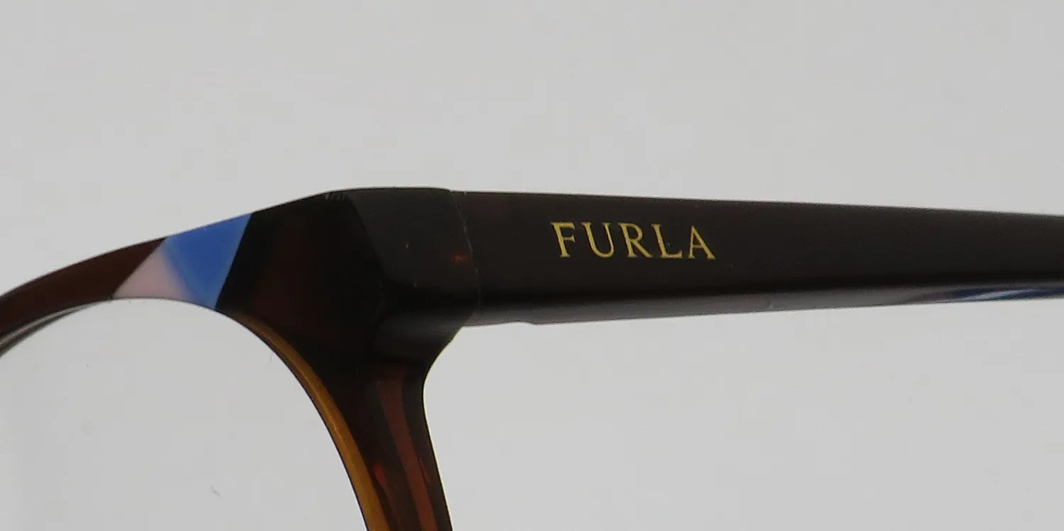 Furla Vfu251 0958 Eyeglasses Brown 49mm 6