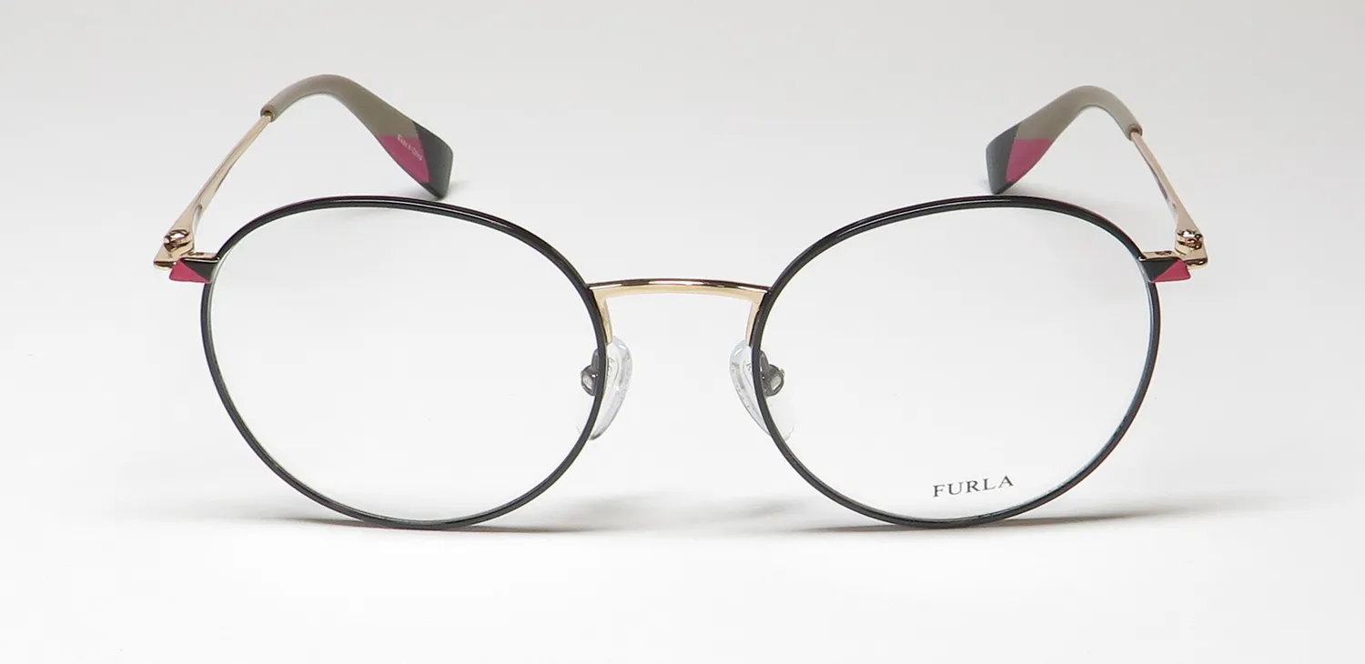 Furla Vfu252 0301 Eyeglasses Black 50mm 3