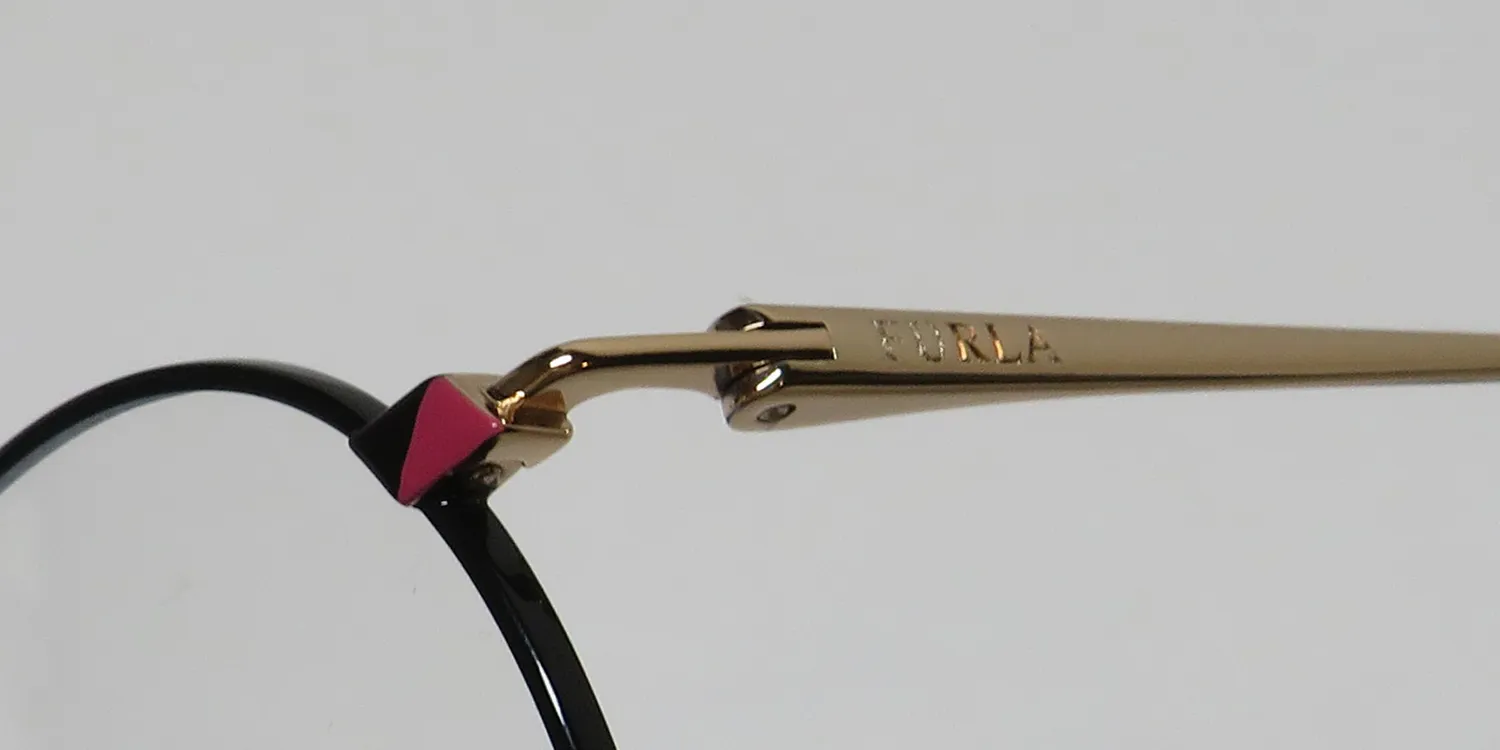 Furla Vfu252 0301 Eyeglasses Black 50mm 6