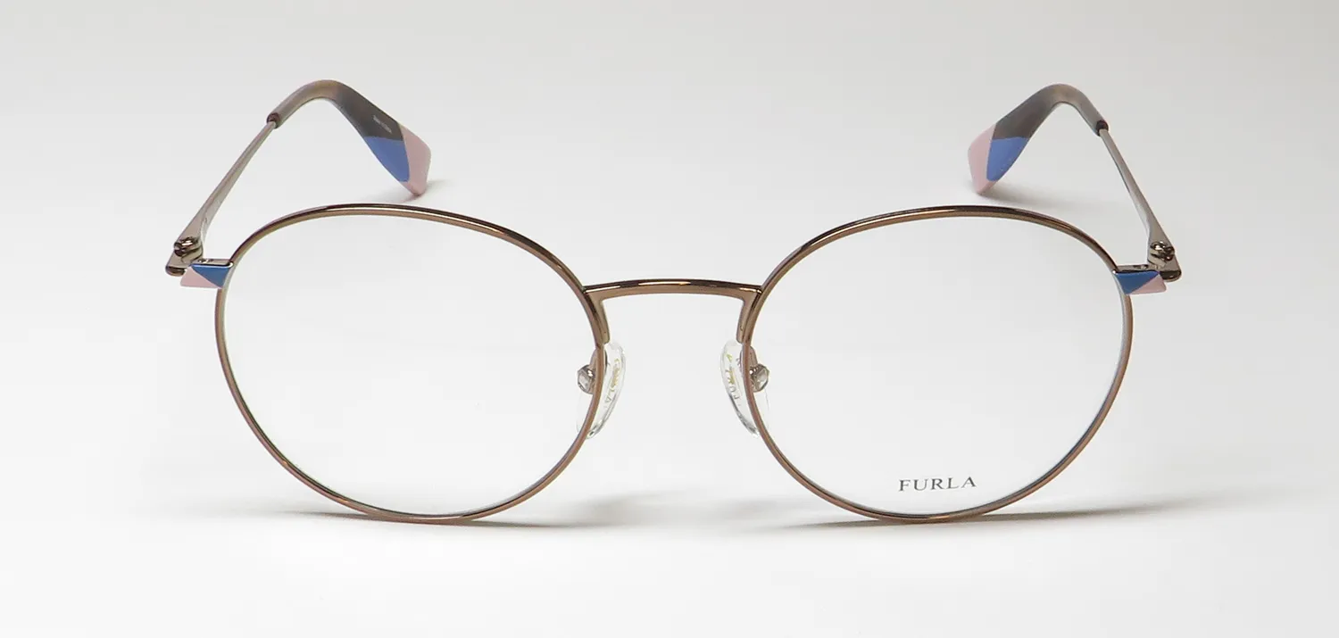 Furla Vfu252 0r80 Eyeglasses Brown 50mm 3