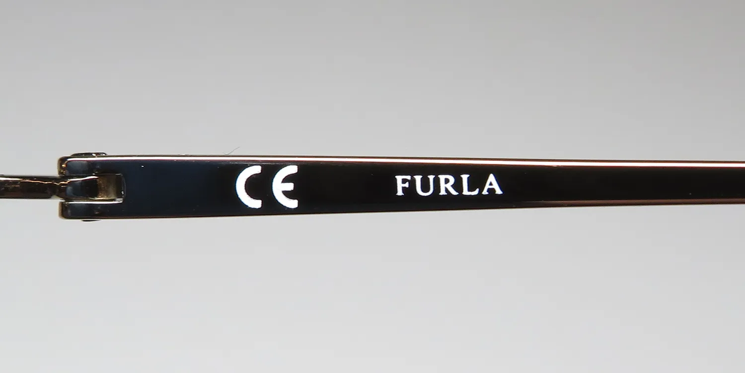 Furla Vfu252 0r80 Eyeglasses Brown 50mm 7